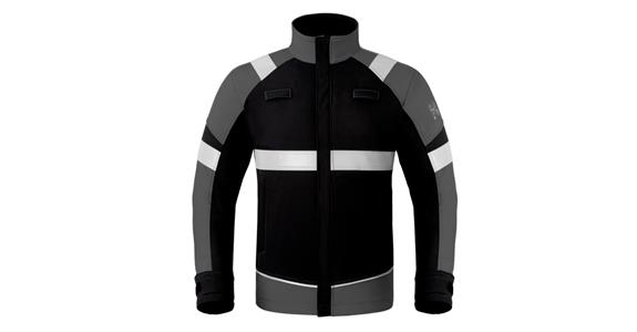 Softshell 5Safety Image+ black/grey size 2XL