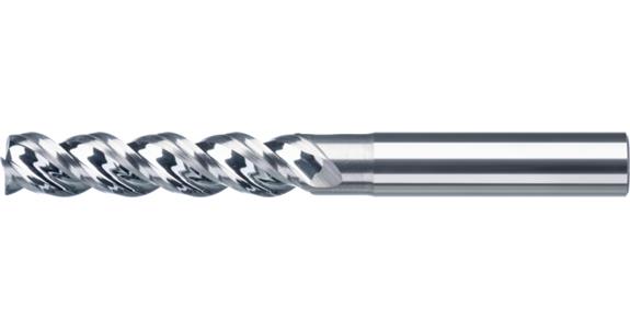 ATORN SC end mill edge protection, polished 4.0 mm HA shank T=3 long