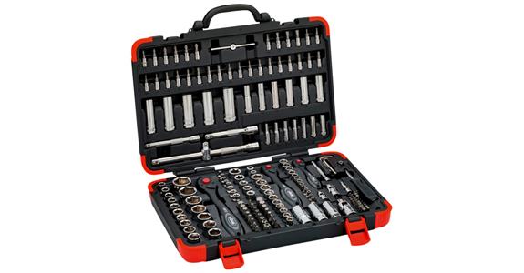 1/4+5/16+3/8+1/2 inch hexagon socket set 172 pieces