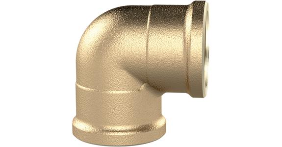 Elbow 253.11 female/female G 1/8 AF 10 mm brass plain