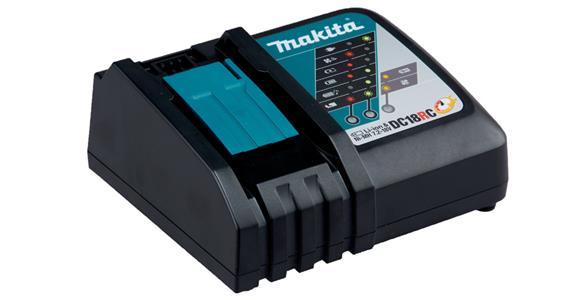 DC 18 RC chargers for all Makita Li-ion batteries with 14.4-18.0 volts