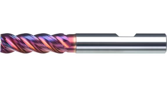 ATORN HPC end mill, long, KF dia. 5x17x22x62 mm T=4 HB RockTec PRO