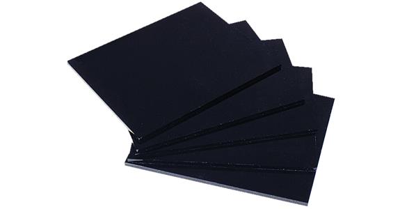 Welding protection filter glass dark grey 90x110 mm protection level 10